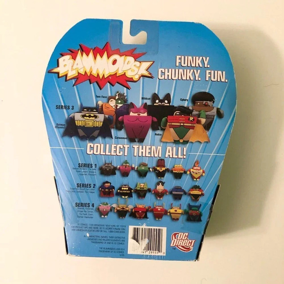 DC Direct Batman Blammoids Two Face Series 3 Mini  Figure Funky Chunky Fun - Picture 5 of 13